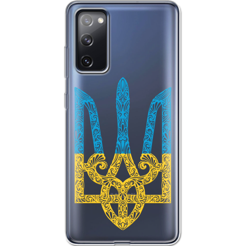 Прозрачный чехол BoxFace Samsung G780 Galaxy S20 FE Gold Trident