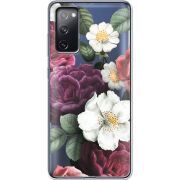 Прозрачный чехол BoxFace Samsung G780 Galaxy S20 FE Floral Dark Dreams
