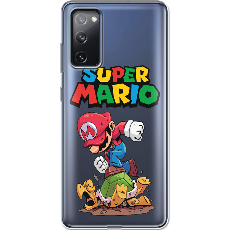 Прозрачный чехол BoxFace Samsung G780 Galaxy S20 FE Super Mario