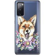 Прозрачный чехол BoxFace Samsung G780 Galaxy S20 FE Winking Fox