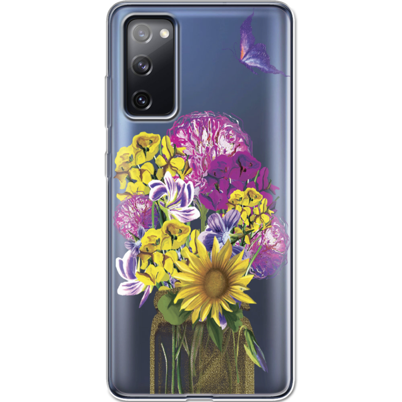 Прозрачный чехол BoxFace Samsung G780 Galaxy S20 FE My Bouquet