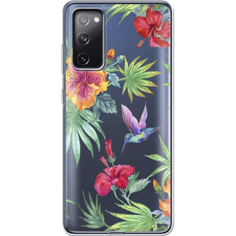 Прозрачный чехол BoxFace Samsung G780 Galaxy S20 FE Tropical