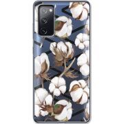 Прозрачный чехол BoxFace Samsung G780 Galaxy S20 FE Cotton flowers