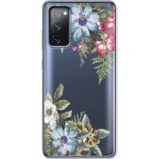 Прозрачный чехол BoxFace Samsung G780 Galaxy S20 FE Floral