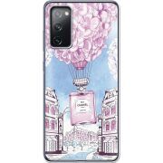 Чехол со стразами Samsung G780 Galaxy S20 FE Perfume bottle