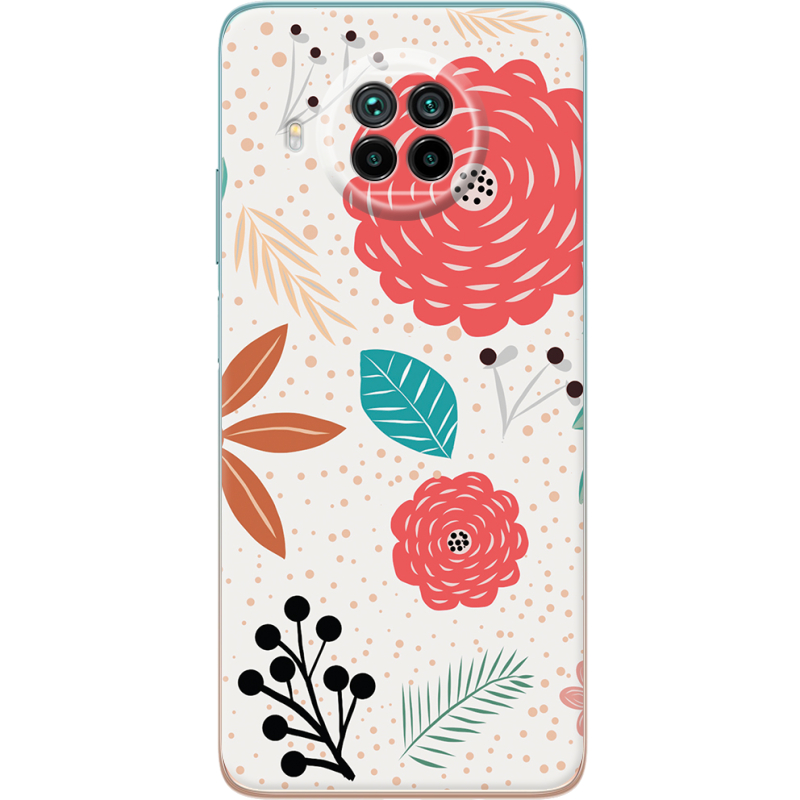 Чехол BoxFace Xiaomi Mi 10T Lite Line Flowers