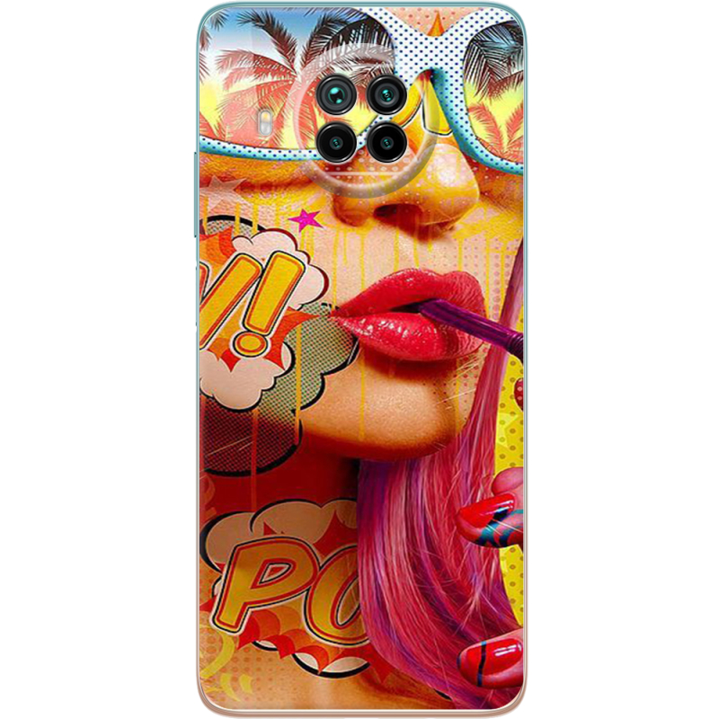 Чехол BoxFace Xiaomi Mi 10T Lite Yellow Girl Pop Art