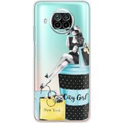 Прозрачный чехол BoxFace Xiaomi Mi 10T Lite City Girl