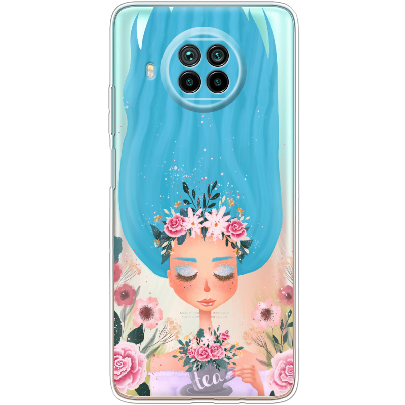 Прозрачный чехол BoxFace Xiaomi Mi 10T Lite Blue Hair