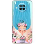 Прозрачный чехол BoxFace Xiaomi Mi 10T Lite Blue Hair