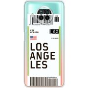 Прозрачный чехол BoxFace Xiaomi Mi 10T Lite Ticket Los Angeles