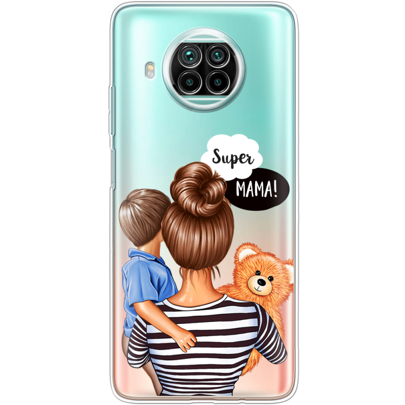 Прозрачный чехол BoxFace Xiaomi Mi 10T Lite Super Mama and Son