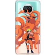 Прозрачный чехол BoxFace Xiaomi Mi 10T Lite Naruto and Kurama