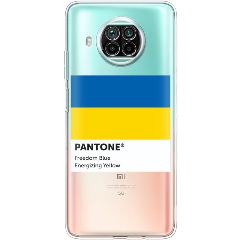 Прозрачный чехол BoxFace Xiaomi Mi 10T Lite Pantone вільний синій