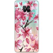 Прозрачный чехол BoxFace Xiaomi Mi 10T Lite Pink Magnolia