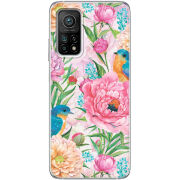 Чехол BoxFace Xiaomi Mi 10T/ Mi 10T Pro Birds in Flowers