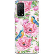 Чехол BoxFace Xiaomi Mi 10T/ Mi 10T Pro Birds and Flowers