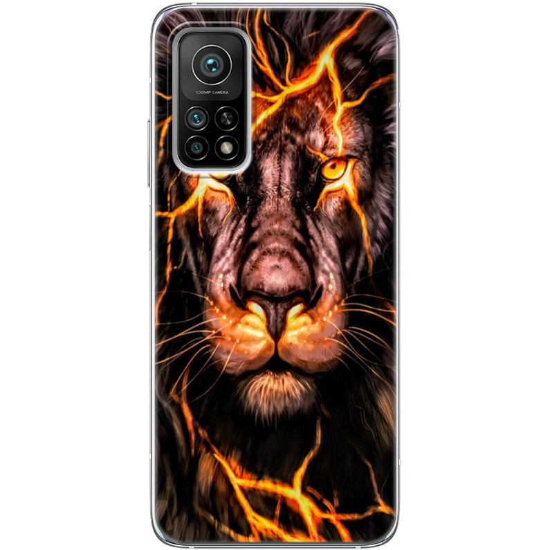 Чехол BoxFace Xiaomi Mi 10T/ Mi 10T Pro Fire Lion