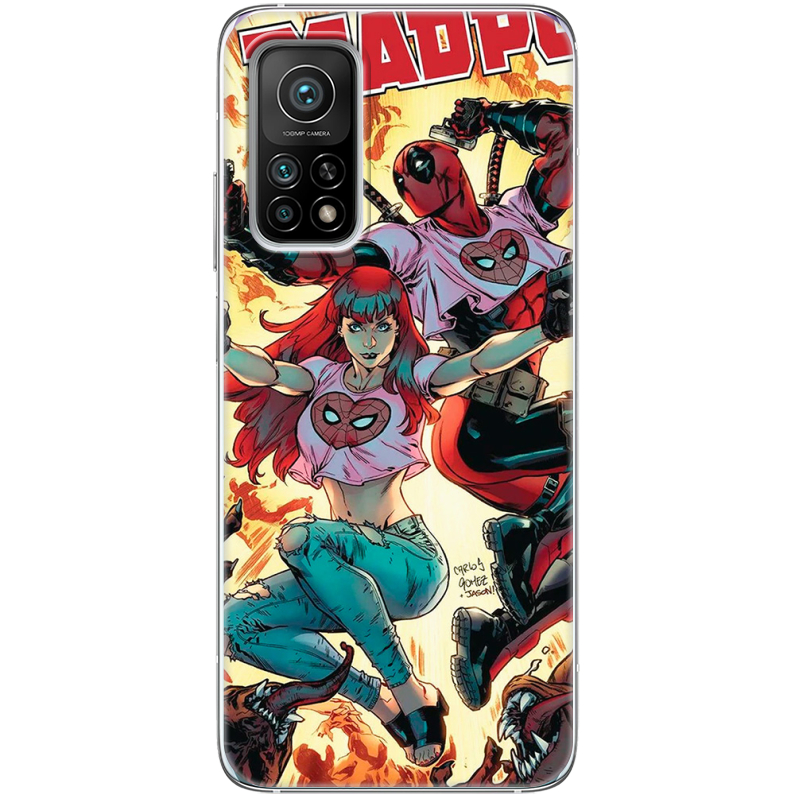 Чехол BoxFace Xiaomi Mi 10T/ Mi 10T Pro Deadpool and Mary Jane