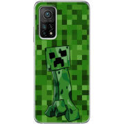 Чехол BoxFace Xiaomi Mi 10T/ Mi 10T Pro Minecraft Creeper