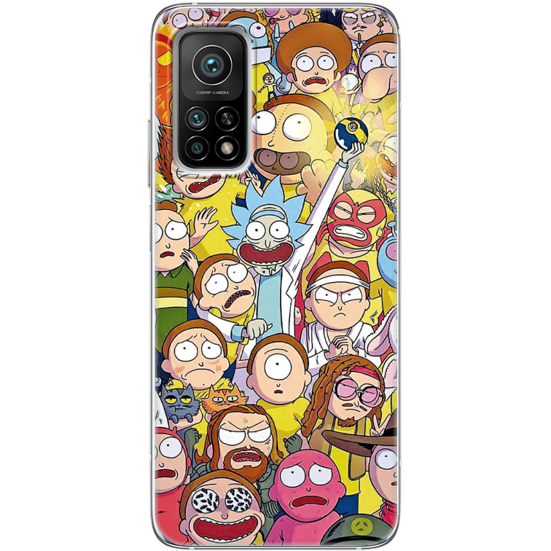 Чехол BoxFace Xiaomi Mi 10T/ Mi 10T Pro Rick and Morty