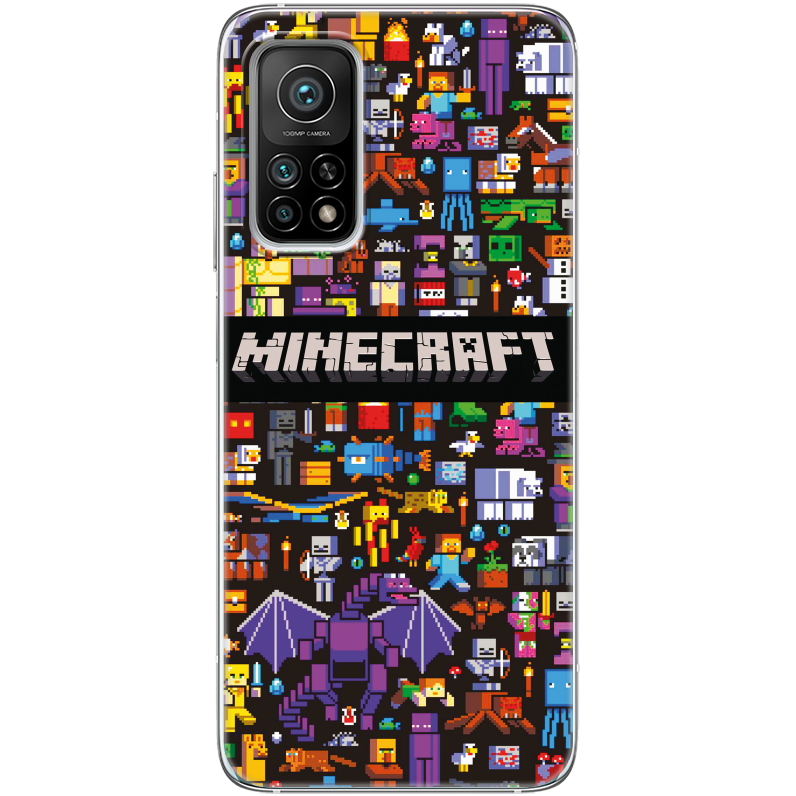 Чехол BoxFace Xiaomi Mi 10T/ Mi 10T Pro Minecraft Mobbery