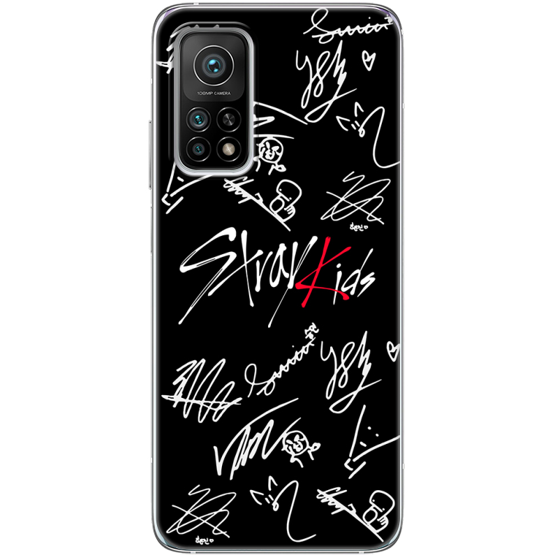 Чехол BoxFace Xiaomi Mi 10T/ Mi 10T Pro Stray Kids автограф