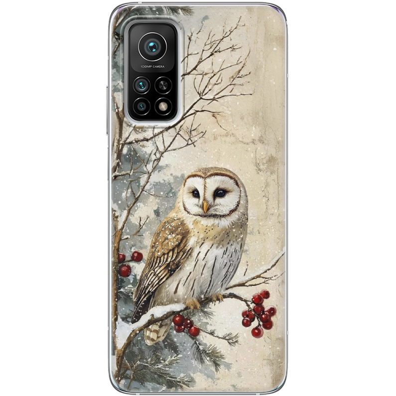 Чехол BoxFace Xiaomi Mi 10T/ Mi 10T Pro Christmas Owl