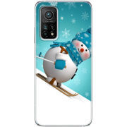 Чехол BoxFace Xiaomi Mi 10T/ Mi 10T Pro Skier Snowman