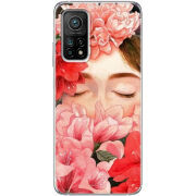 Чехол BoxFace Xiaomi Mi 10T/ Mi 10T Pro Girl in Flowers