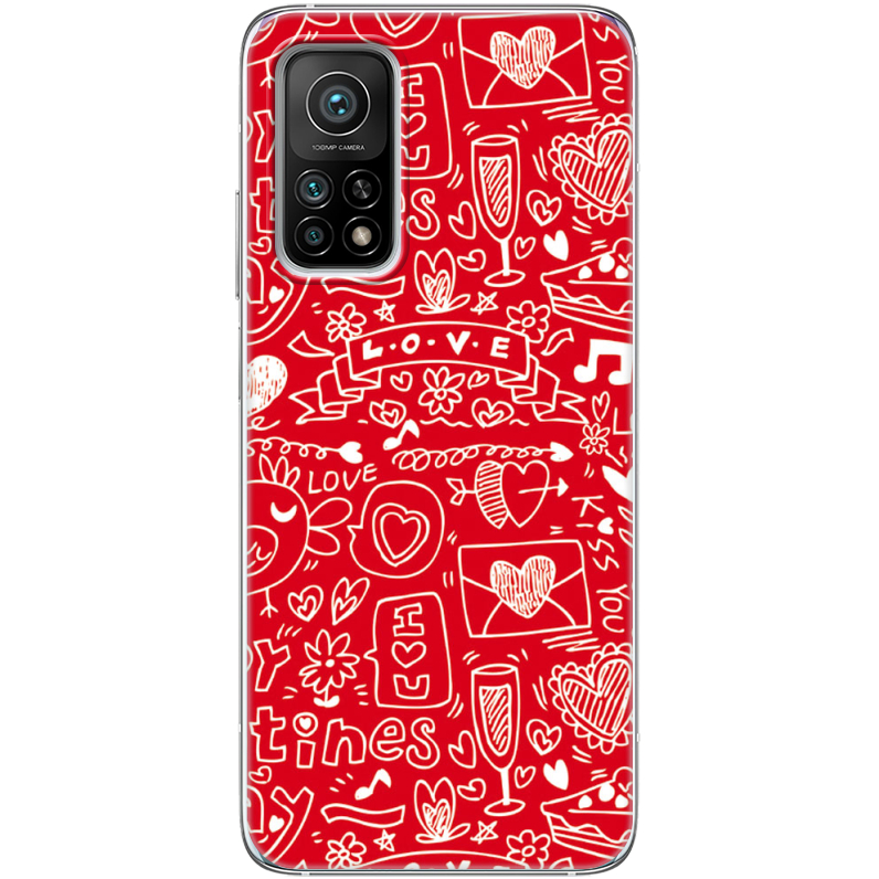 Чехол BoxFace Xiaomi Mi 10T/ Mi 10T Pro Happy Valentines