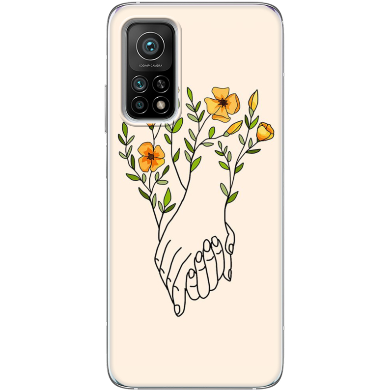 Чехол BoxFace Xiaomi Mi 10T/ Mi 10T Pro Flower Hands