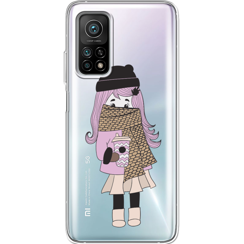 Прозрачный чехол BoxFace Xiaomi Mi 10T/ Mi 10T Pro Winter Morning Girl