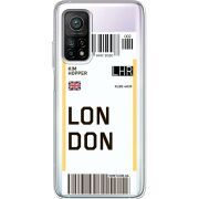 Прозрачный чехол BoxFace Xiaomi Mi 10T/ Mi 10T Pro Ticket London