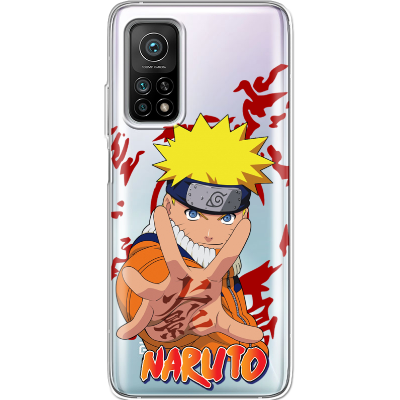 Прозрачный чехол BoxFace Xiaomi Mi 10T/ Mi 10T Pro Naruto