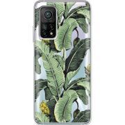 Прозрачный чехол BoxFace Xiaomi Mi 10T/ Mi 10T Pro Banana Leaves