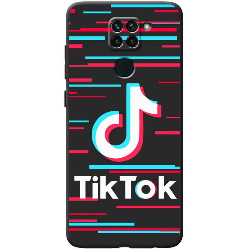 Черный чехол BoxFace Xiaomi Redmi Note 9 Tik Tok