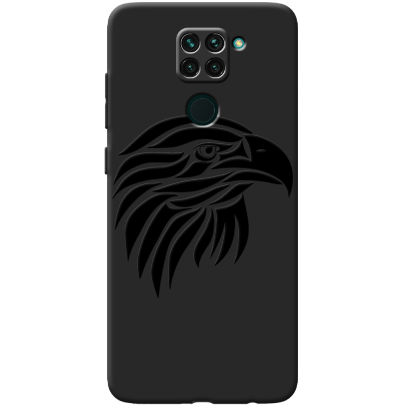 Черный чехол BoxFace Xiaomi Redmi Note 9 Eagle