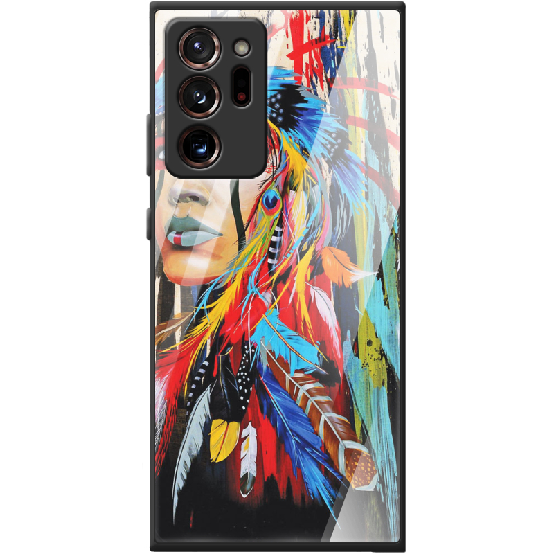 Защитный чехол BoxFace Glossy Panel Samsung N985 Galaxy Note 20 Ultra Feather Girl