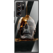 Защитный чехол BoxFace Glossy Panel Samsung N985 Galaxy Note 20 Ultra Gold Skull