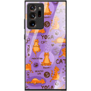 Защитный чехол BoxFace Glossy Panel Samsung N985 Galaxy Note 20 Ultra Yoga Cat
