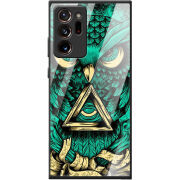 Защитный чехол BoxFace Glossy Panel Samsung N985 Galaxy Note 20 Ultra Masonic Owl