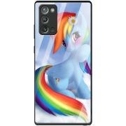 Защитный чехол BoxFace Glossy Panel Samsung N980 Galaxy Note 20 My Little Pony Rainbow Dash