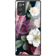 Защитный чехол BoxFace Glossy Panel Samsung N980 Galaxy Note 20 Peonies