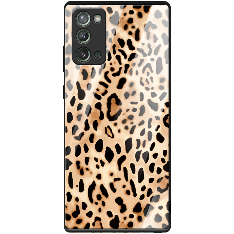 Защитный чехол BoxFace Glossy Panel Samsung N980 Galaxy Note 20 Leopard Print