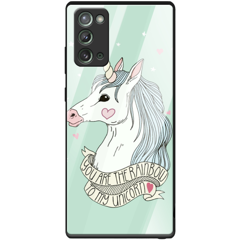 Защитный чехол BoxFace Glossy Panel Samsung N980 Galaxy Note 20 My Unicorn