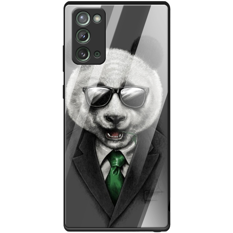 Защитный чехол BoxFace Glossy Panel Samsung N980 Galaxy Note 20 Cool Panda