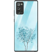 Защитный чехол BoxFace Glossy Panel Samsung N980 Galaxy Note 20 Blue Tree