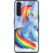 Защитный чехол BoxFace Glossy Panel OnePlus Nord My Little Pony Rainbow Dash