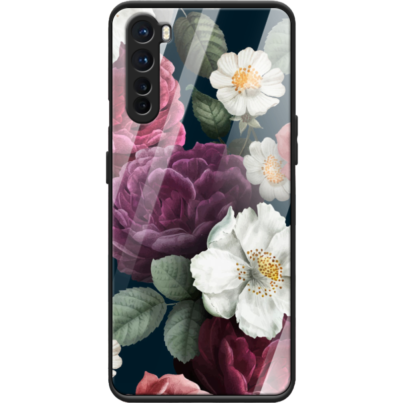 Защитный чехол BoxFace Glossy Panel OnePlus Nord Peonies